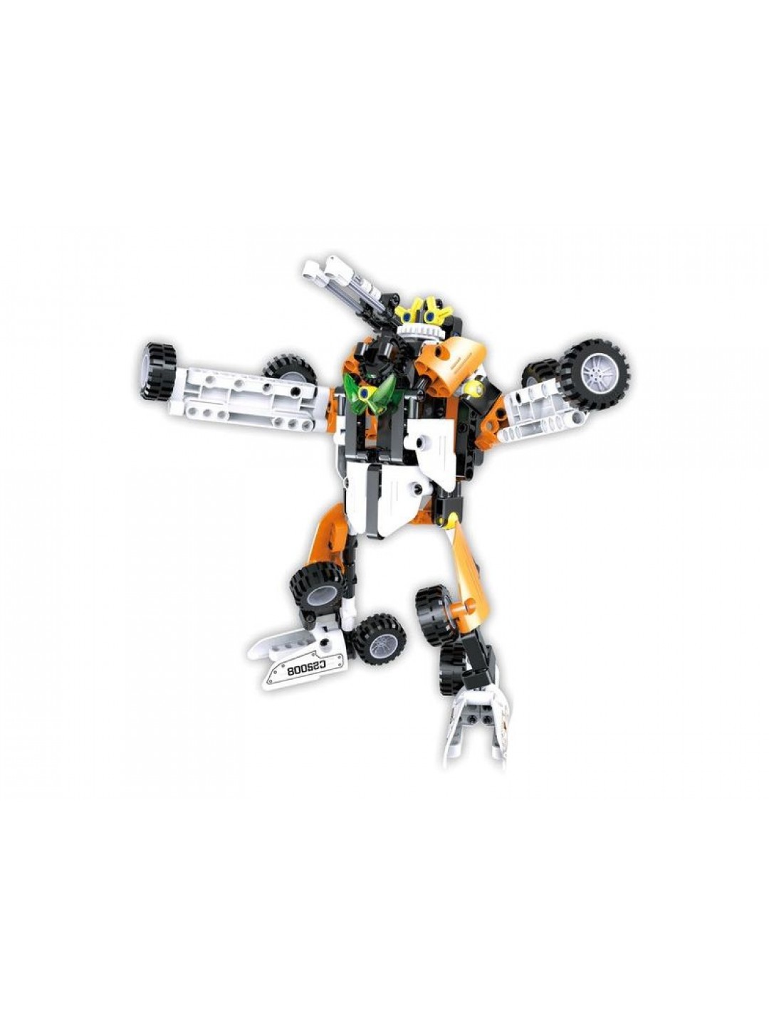 Конструктор CaDA Technic танк-трансформер 2 в 1, инерционный (294 деталей)