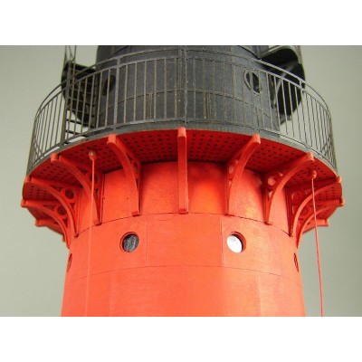Сборная картонная модель Shipyard маяк Westerheversand Lighthouse (№59), 1/87