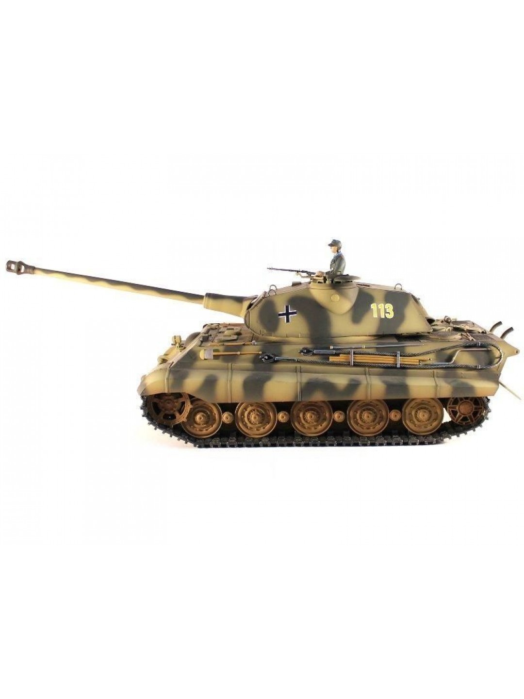 Р/У танк Taigen 1/16 KingTiger (для ИК танкового боя) (Германия) HC 2.4G RTR
