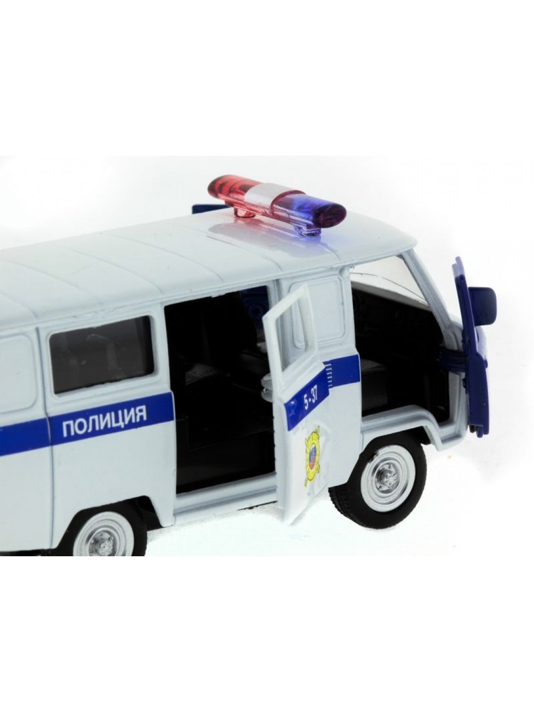 Машина "АВТОПАНОРАМА" инерц. УАЗ (ДПС) 1/50, в/к 12*7*5,5 см