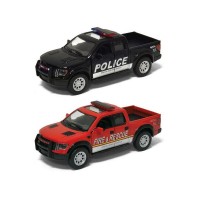 Машина Kinsmart 1:40 Ford F-150 Police Fire Rescue в асс. инерция (1/12шт.) б/к Машина Kinsmart 1:40 Ford F-150 Police Fire Rescue в асс. инерция (1/12шт.) б/к