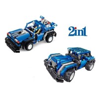 Р/У конструктор Qihui Mechanical Master 2 в 1 Спорткар и Седан (443 детали)
