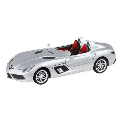 Машина "АВТОПАНОРАМА" Mercedes-Benz SLR McLaren Stirling Moss, 1/24, в/к 24,5*12,5*10,5 см