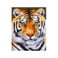 Картина по номерам на дереве 40х50 Красавец (17 красок)