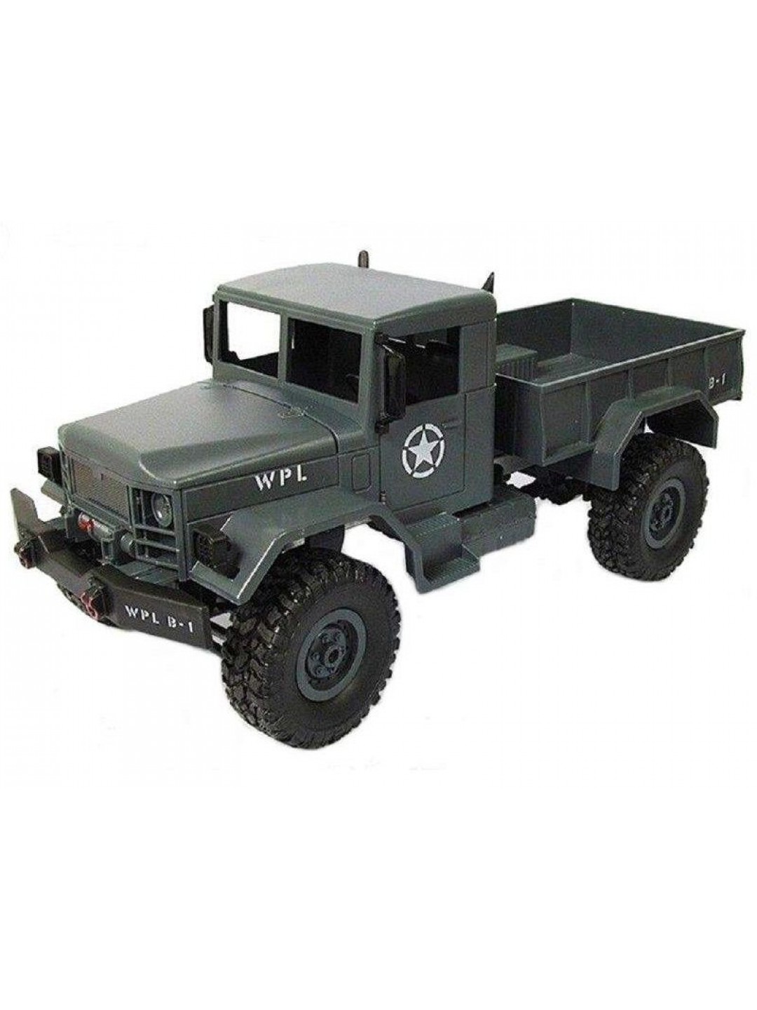 Р/У машина WPL военный грузовик (серый) 1/16+акб 2.4G RTR