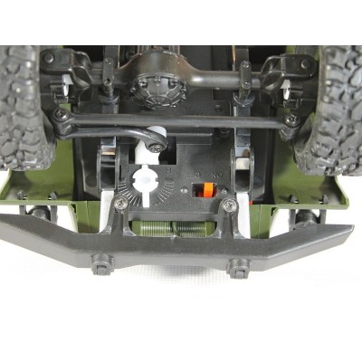 Радиоуправляемая машина MN MODEL военный грузовик (зеленый) 6WD 2.4G 1/16 RTR