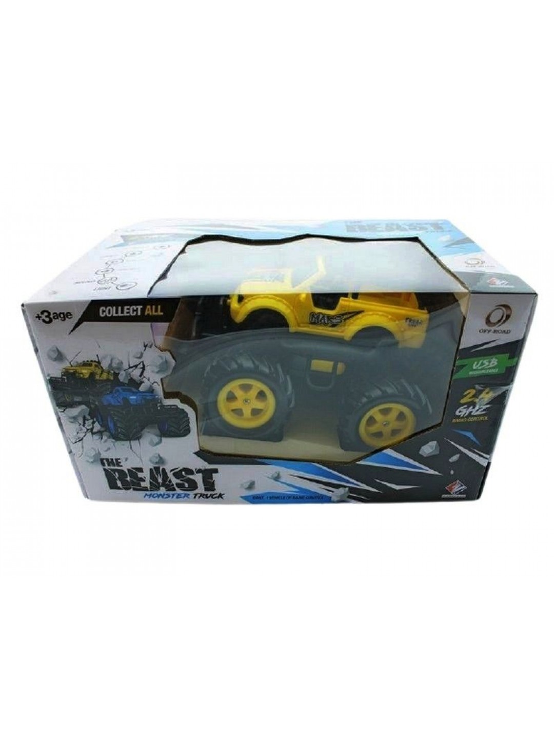 Р/У внедорожник Monstre Truck Pickup Mars в ассортименте 1/16 + свет + звук