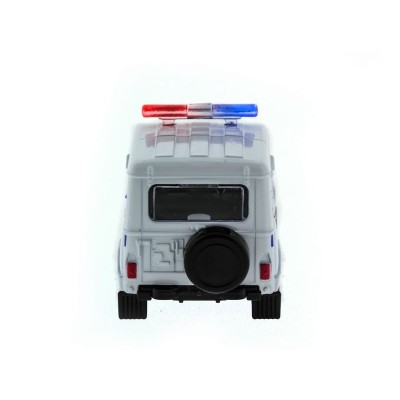 Машина "АВТОПАНОРАМА" инерц. УАЗ (ППС) 1/50, в/к 12*7*5,5 см