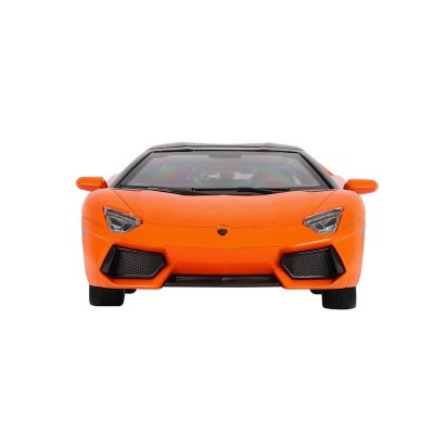 Машина "АВТОПАНОРАМА" Lamborghini Aventador Roadster, оранжевый, 1/24, в/к 24,5*12,5*10,5 см