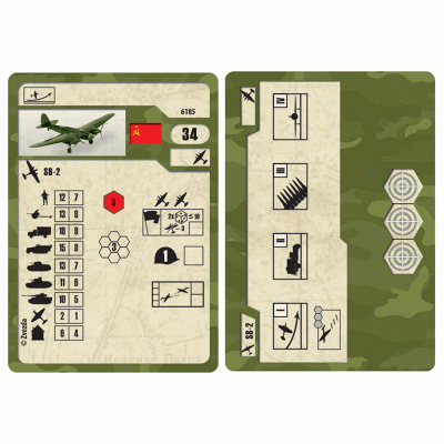Сборная модель ZVEZDA Советский самолёт СБ-2, 1/200