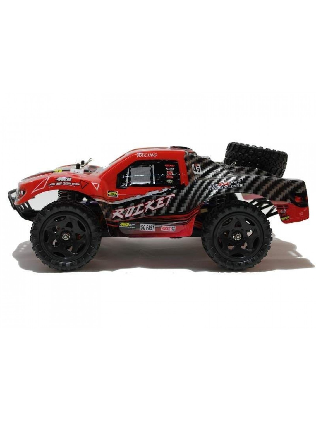 Радиоуправляемый шорт-корс Remo Hobby Rocket UPGRADE (красный) 4WD 2.4G 1/16 RTR