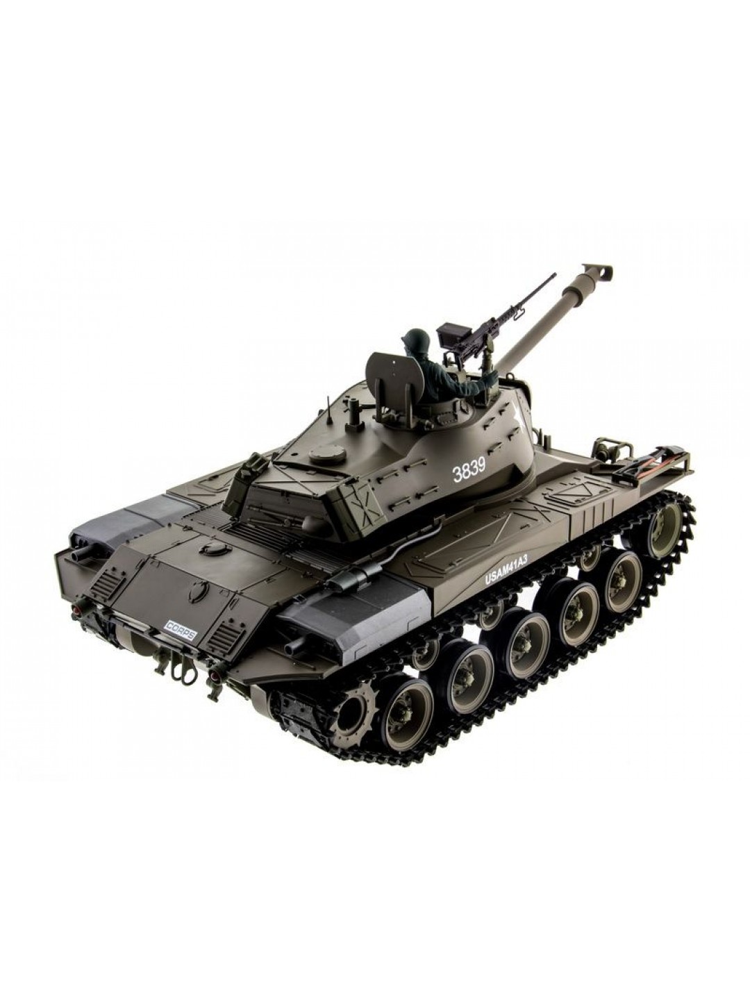 Р/У танк Heng Long 1/16 Walker Bulldog - M41A3 "Бульдог" 2.4G RTR