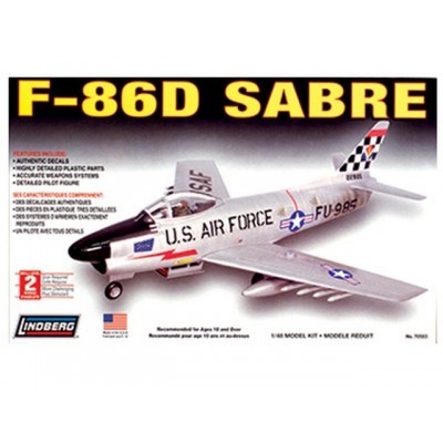 Склеиваемая модель Hawk Lindberg 1/48 F-86 D Sabre Склеиваемая модель Hawk Lindberg 1/48 F-86 D Sabre