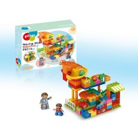 Конструктор Pilage Суши-бар (62 детали), лабиринт с шариками