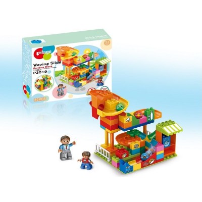 Конструктор Pilage Суши-бар (62 детали), лабиринт с шариками Конструктор Pilage Суши-бар (62 детали), лабиринт с шариками