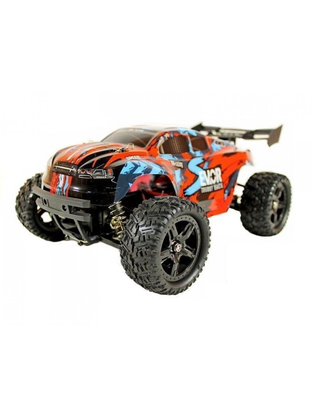 Радиоуправляемая трагги Remo Hobby S EVO-R Brushless (красная) 4WD 2.4G 1/16 RTR
