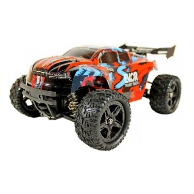 Радиоуправляемая трагги Remo Hobby S EVO-R Brushless (красная) 4WD 2.4G 1/16 RTR
