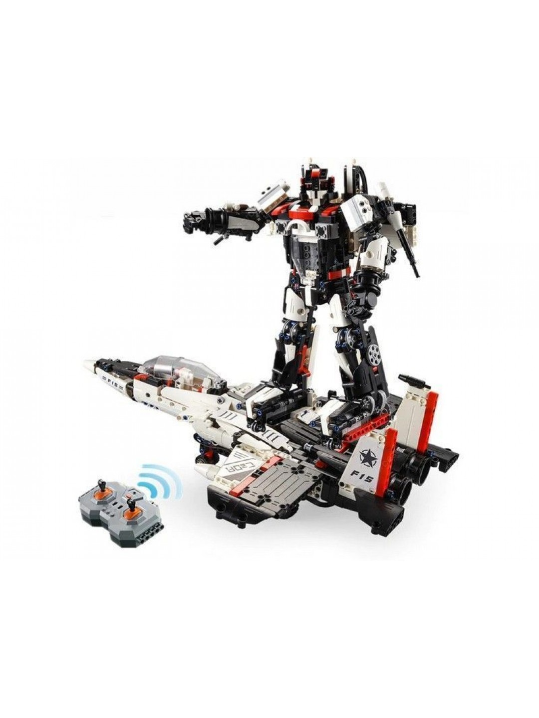 Радиоуправляемый конструктор CADA 2 в 1 трансформер F15-EagleBot (917 деталей)