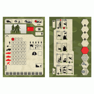 Сборные солдатики ZVEZDA Советская кадровая пехота 1941-1942 гг, 1/72