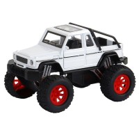 Машина "АВТОПАНОРАМА" "Внедорожник-пикап", белый, 1/32, свет, звук, инерция, в/к 19*10*12,5 см Машина "АВТОПАНОРАМА" "Внедорожник-пикап", белый, 1/32, свет, звук, инерция, в/к 19*10*12,5 см