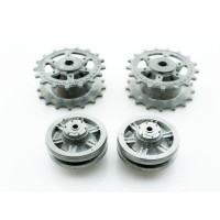 Набор запасных частей для танков Heng Long Jagdpanther, Panther Type G ведущие звездочки, ленивцы