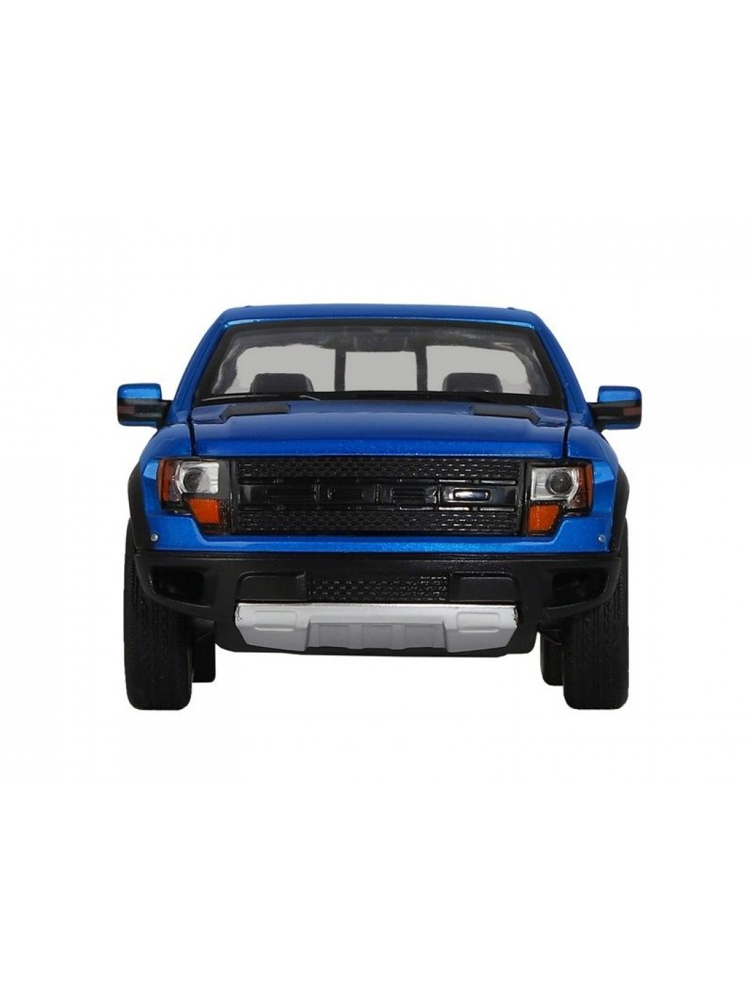 Машина "АВТОПАНОРАМА" Ford F-150 SVT Raptor, синий, 1/34, свет, звук, инерция, в/к 20*10*11 см