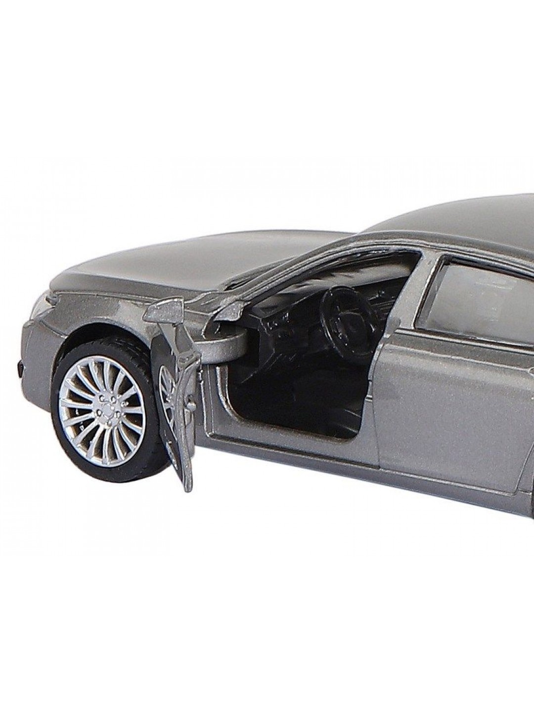Машина "АВТОПАНОРАМА" BMW 760 LI, серый, 1/46, инерция, в/к 17,5*12,5*6,5 см