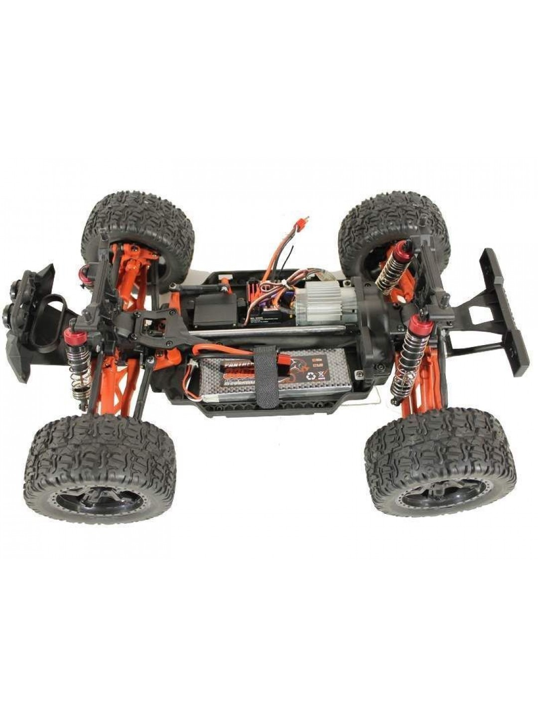 Радиоуправляемый монстр Remo Hobby MMAX PRO UPGRADE (красный) 4WD 2.4G 1/10 RTR