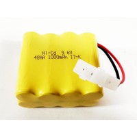 Аккумуляторная батарея Ni-Cd 1000mAh, 9.6V для танка Heng Long