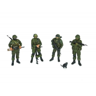 Сборная модель ZVEZDA Российская современная пехота «Вежливые люди», 1/35