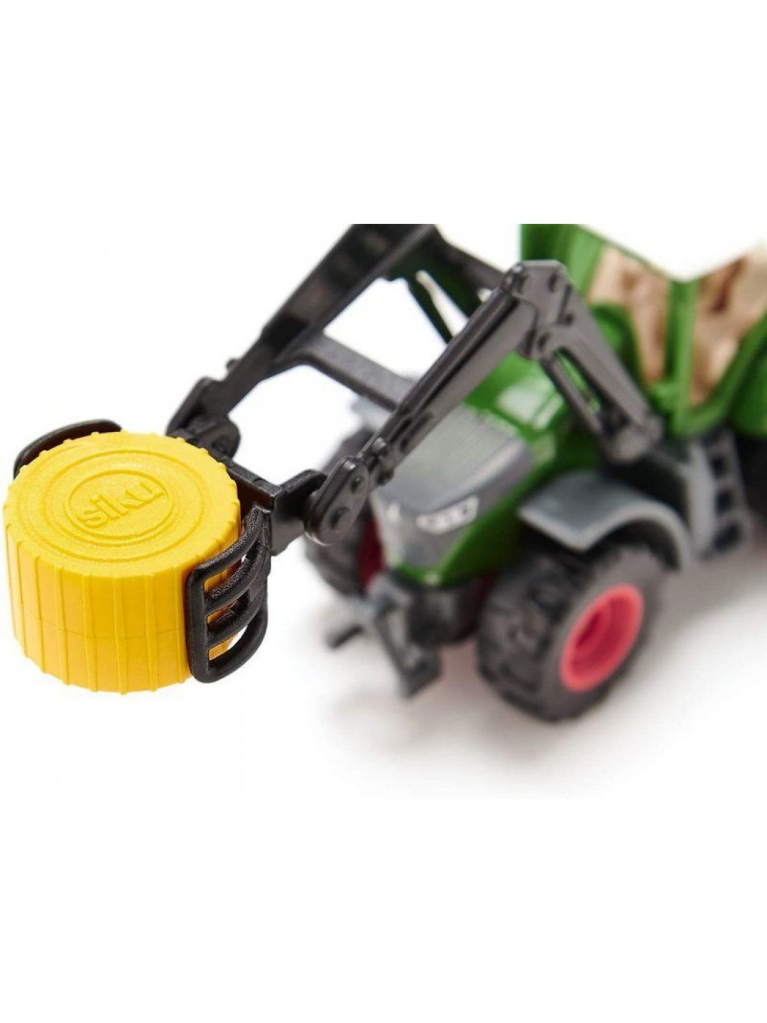 Трактор Siku 1539 Fendt 1050 Vario с фронтальным погрузчиком для захвата тюков