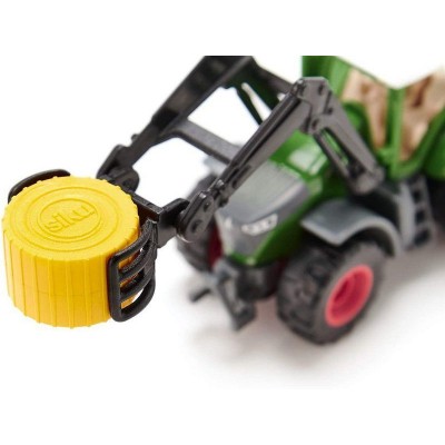 Трактор Siku 1539 Fendt 1050 Vario с фронтальным погрузчиком для захвата тюков