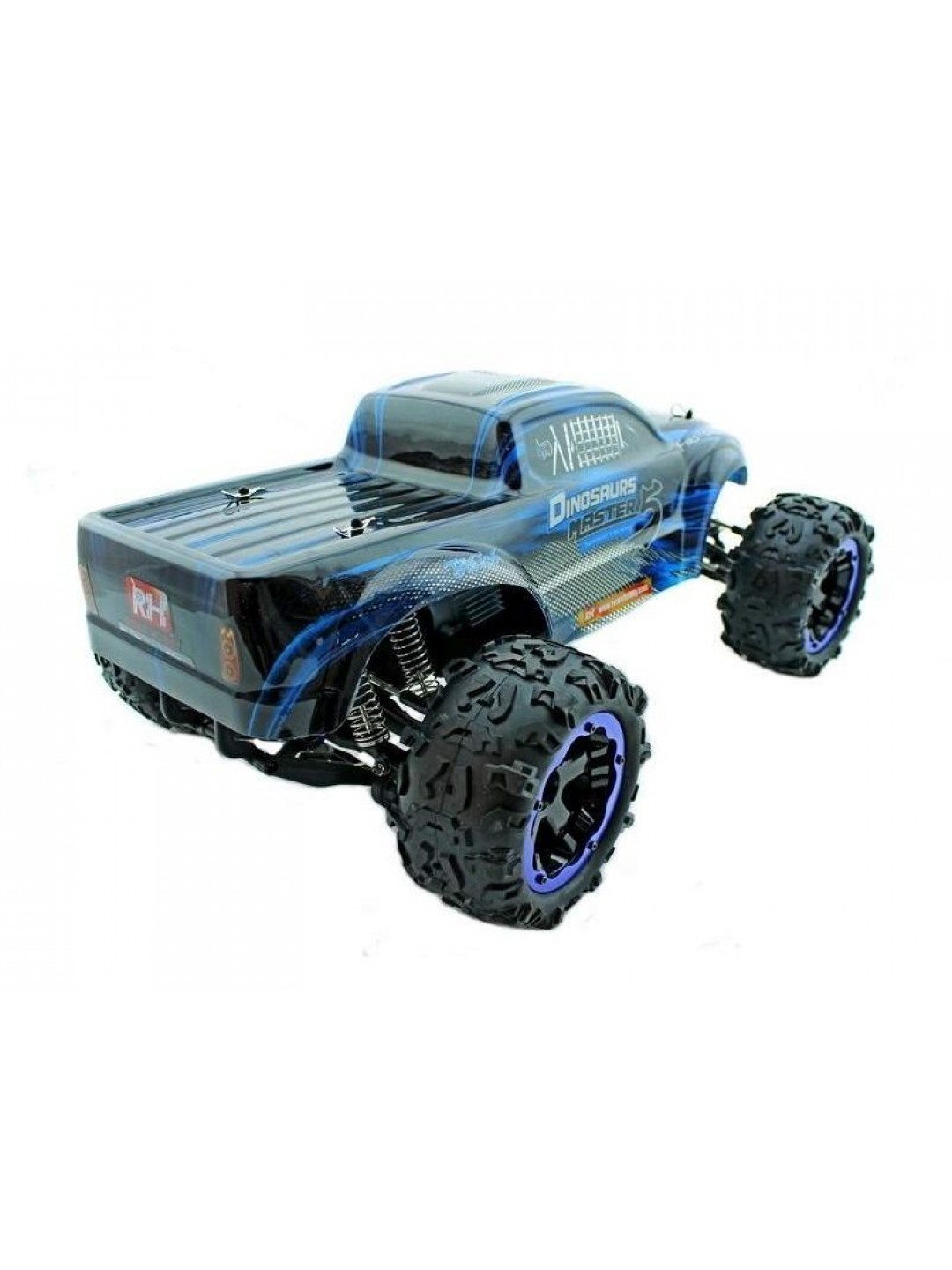 Радиоуправляемый монстр Remo Hobby Dinosaurs Master Brushless (синий) 4WD 2.4G 1/8 RTR