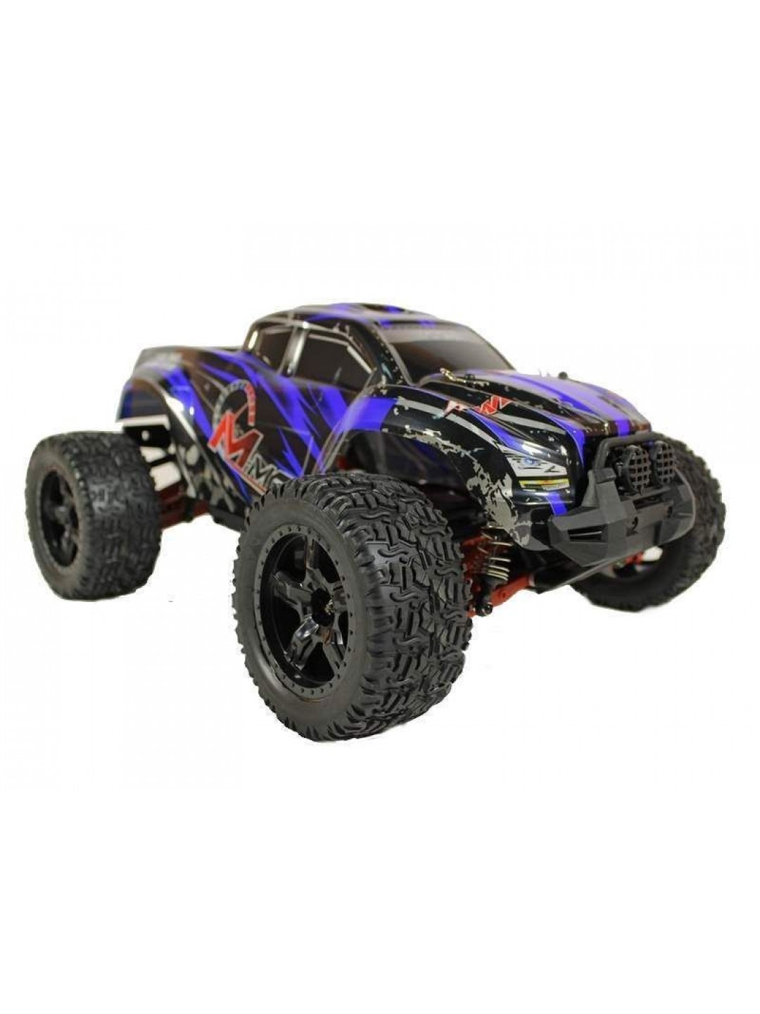 Радиоуправляемый монстр Remo Hobby MMAX PRO UPGRADE (синий) 4WD 2.4G 1/10 RTR