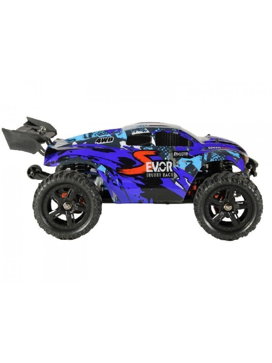Радиоуправляемая трагги Remo Hobby S EVO-R Brushless UPGRADE V2.0 (синяя) 4WD 2.4G 1/16 RTR