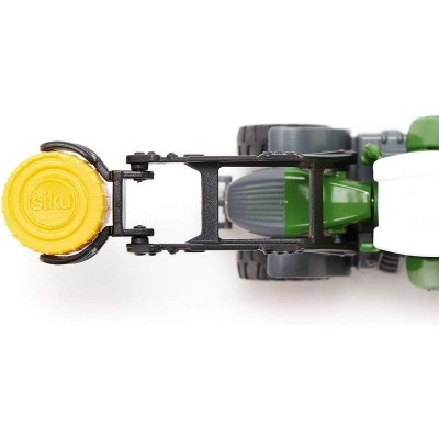 Трактор Siku 1539 Fendt 1050 Vario с фронтальным погрузчиком для захвата тюков