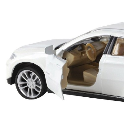 Машина "АВТОПАНОРАМА" BMW X6, белый, 1/32 , свет, звук, инерция, в/к 17,5*13,5*9 см