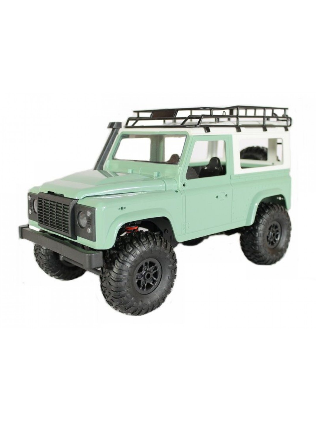 Радиоуправляемая машина MN MODEL английский внедорожник Defender (зеленый) 4WD 2.4G 1/12 RTR