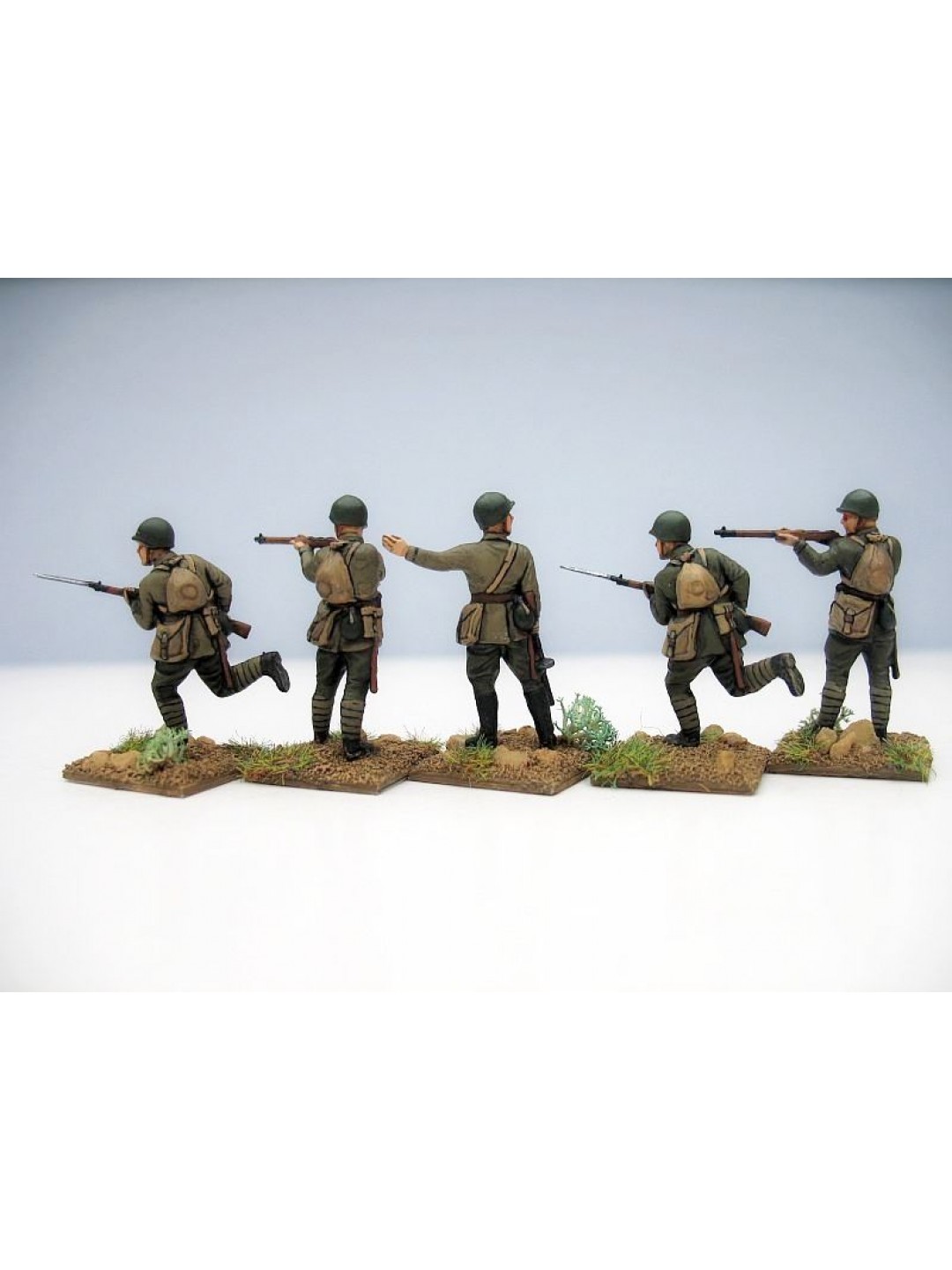 Сборные солдатики ZVEZDA Советская пехота 1941-43гг., 1/72