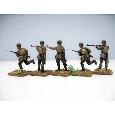 Сборные солдатики ZVEZDA Советская пехота 1941-43гг., 1/72