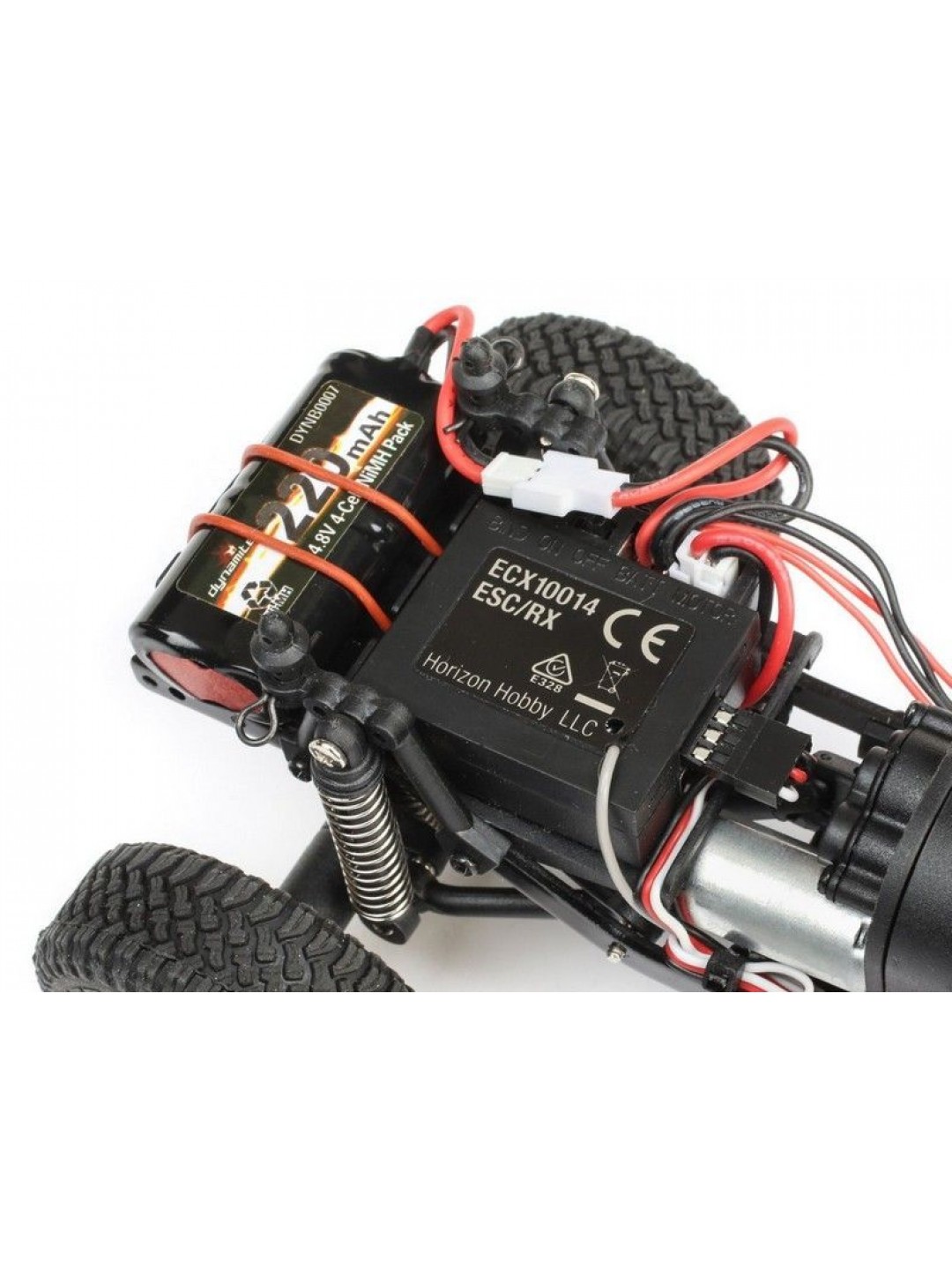 Краулер ECX 1:24 Scaler Crawler Barrage UV 4WD, электро, RTR (синий)