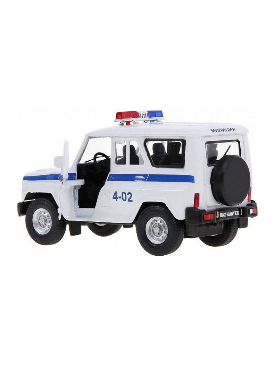 Машина Autotime "UAZ HUNTER" полиция 1:36