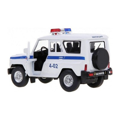 Машина Autotime "UAZ HUNTER" полиция 1:36