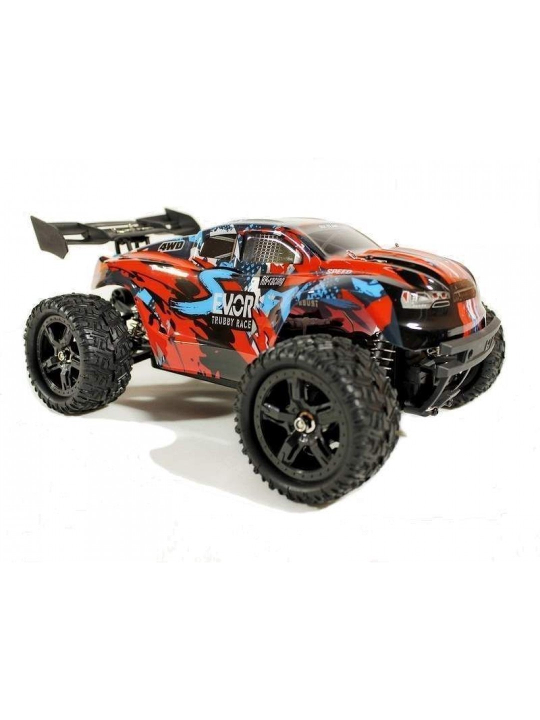 Радиоуправляемая трагги Remo Hobby S EVO-R (красный) 4WD 2.4G 1/16 RTR