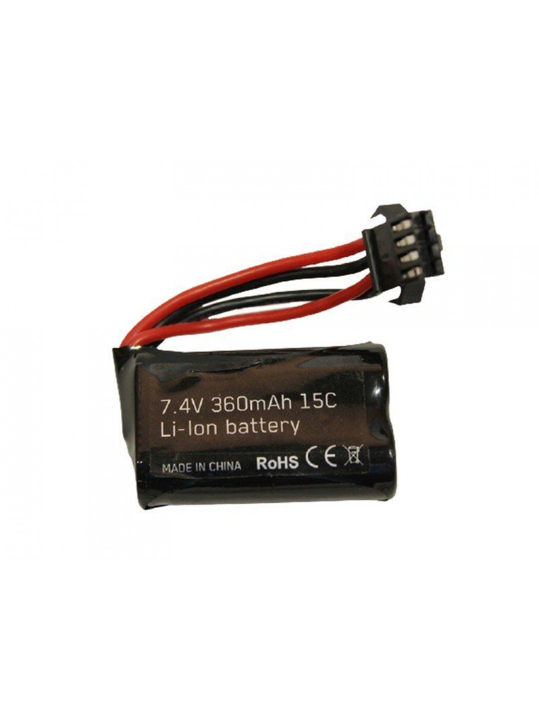Аккумулятор Li-Ion 360mAh, 7,4V для катера Volantex RC Vector S