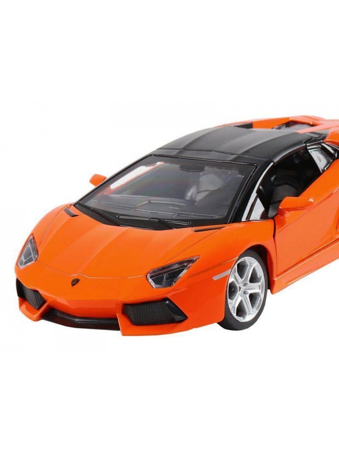 Машина "АВТОПАНОРАМА" Lamborghini Aventador Roadster, оранжевый, 1/24, в/к 24,5*12,5*10,5 см