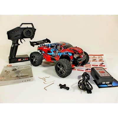 Радиоуправляемая трагги Remo Hobby S EVO-R UPGRADE (красный) 4WD 2.4G 1/16 RTR