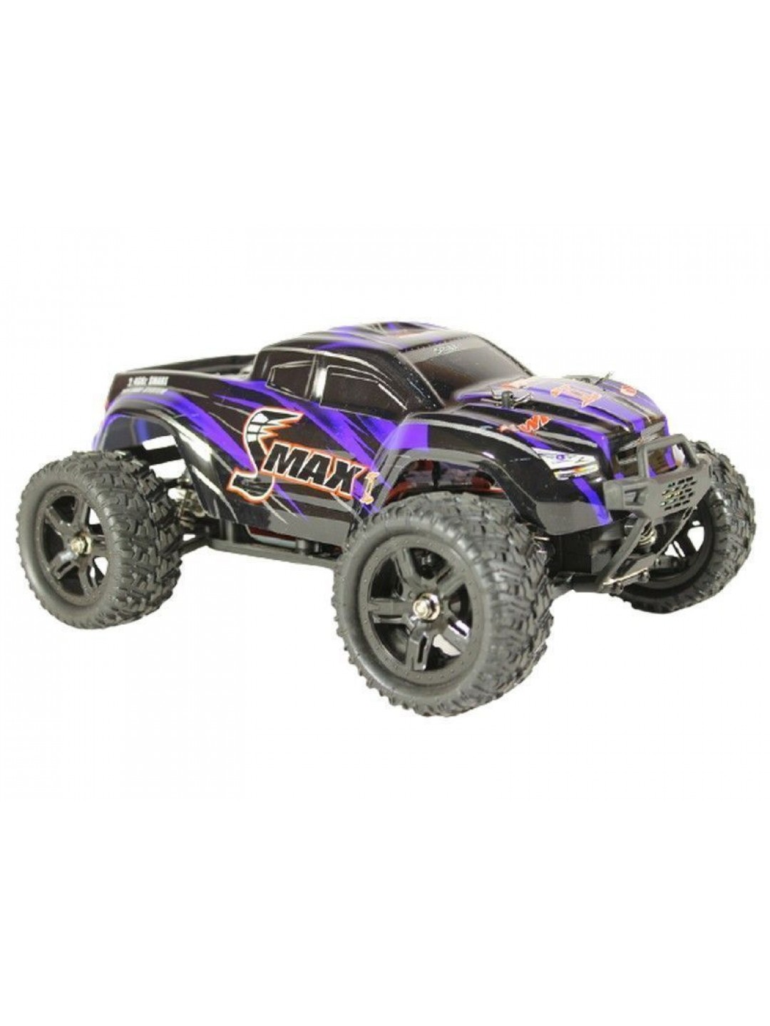 Радиоуправляемый монстр Remo Hobby SMAX Brushless V2.0 (синий) 4WD 2.4G 1/16 RTR
