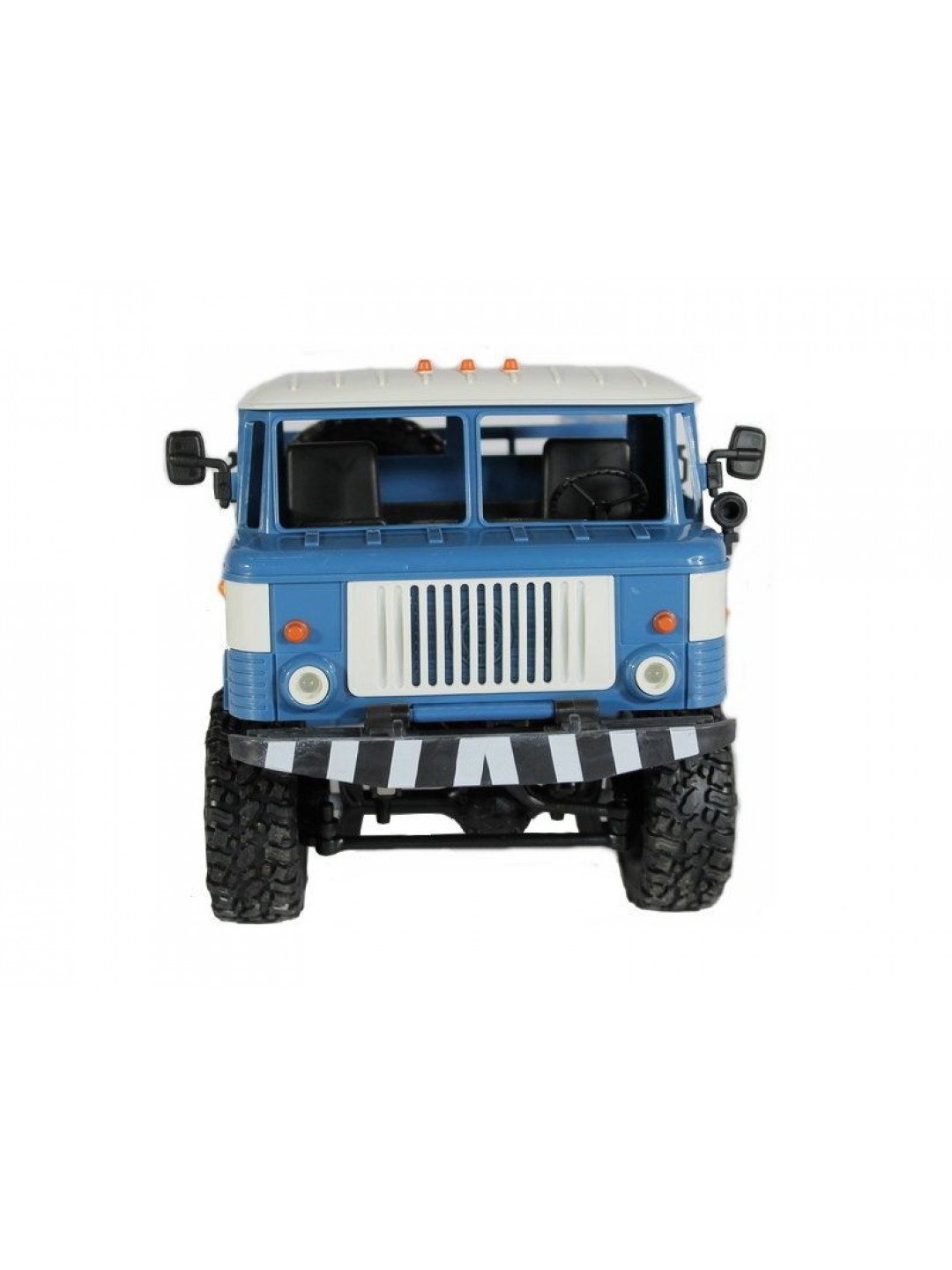 Радиоуправляемая машина MN MODEL ГАЗ-66 грузовая (синяя) 4WD 2.4G 1/16 RTR