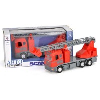 Машина "АВТОПАНОРАМА" SCANIA (пожарная) 1/40 инерц., в/к 28*14*12 Машина "АВТОПАНОРАМА" SCANIA (пожарная) 1/40 инерц., в/к 28*14*12